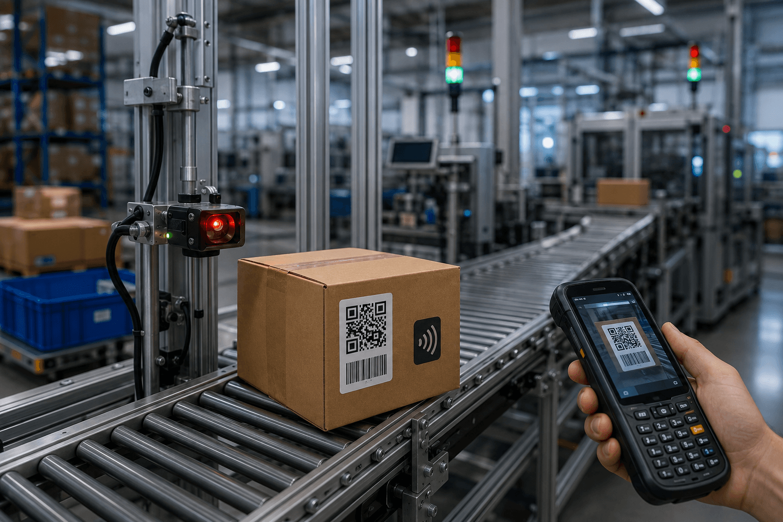 QR Code, Barcode & RFID Tracking