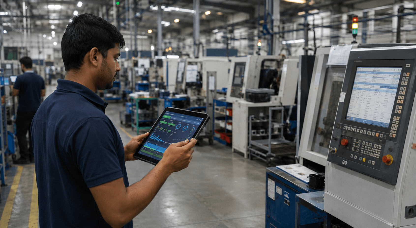 Traceability & Smart Manufacturing — connected shopfloor and IIoT monitoring