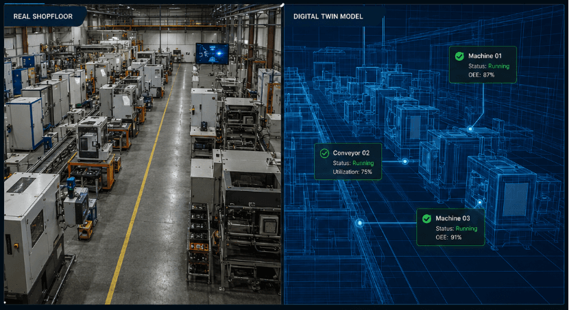 Digital Twin for Shopfloor Operations