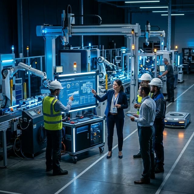 EMERSIT team at work in industrial environment